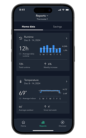 Ecobee App Interface